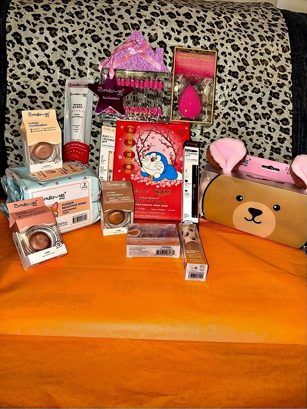 NEW The Crème Shop 13-Pc Makeup & Skincare Mega Bundle - K-Beauty Set NIB